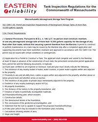 Massachusetts Tank Inspection Regulations PDF