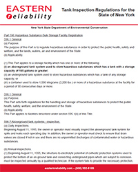 New York Tank Inspection Regulations PDF